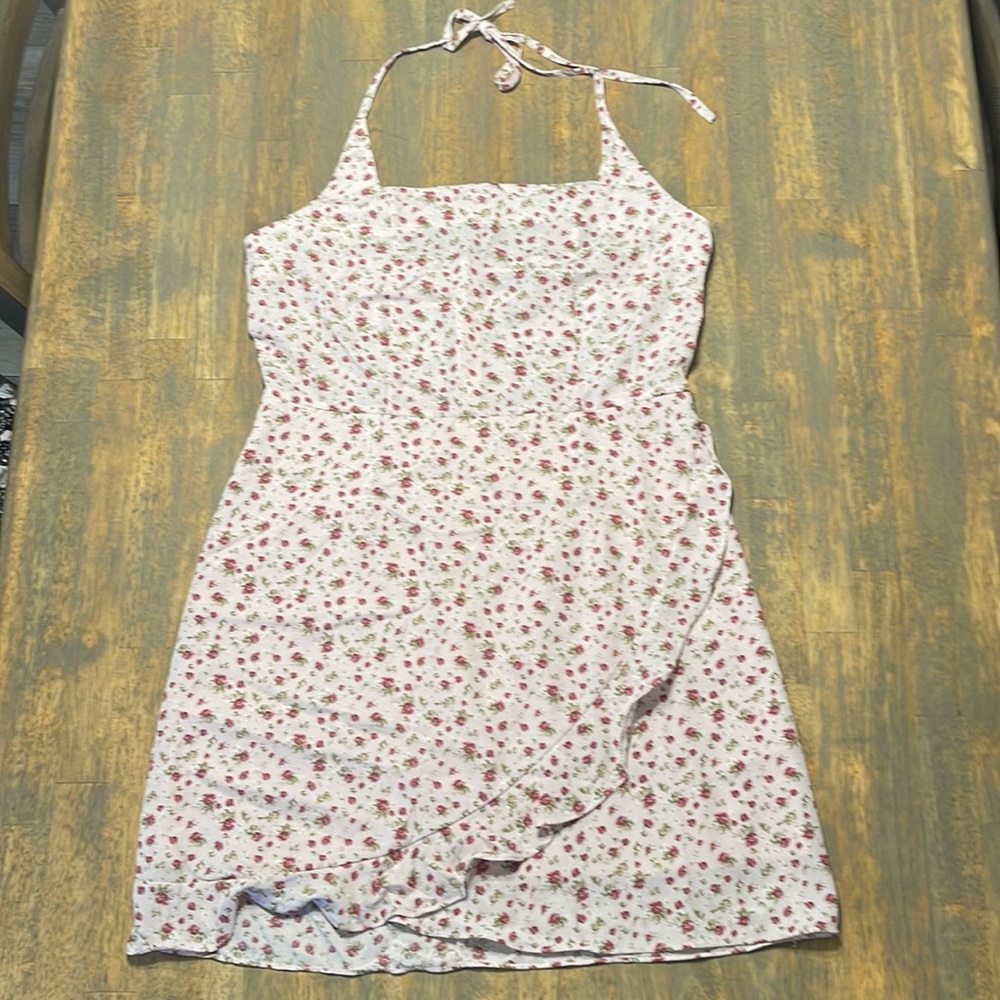 Shein Halter Dress size L NWOT